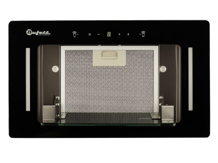 Вытяжка полновстраиваемая Bufett GHD 239 с сенсорным управлением и дд, 50см, черная, 640239