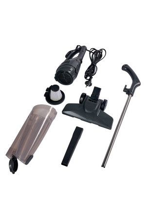 Пылесос вертикальный Bufett MVC 388С проводной, 600Вт, серый, 640388