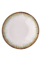 Тарелка фарфоровая глубокая обеденная белая "New Star", диаметр 232 мм, BUFETT, 640051