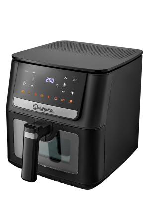 Аэрогриль электрический Bufett AAG 481 с сенсорным управлением, 6,5л, 8 программ, 1700Вт, черный, 640481