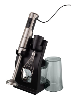 Блендер погружной Bufett JBI 689, 3в1, 1500Вт, серебро, 640689