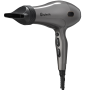 Фен профессиональный Bufett WHD 722AC 3 насадки, 2400Вт, серый, 640722